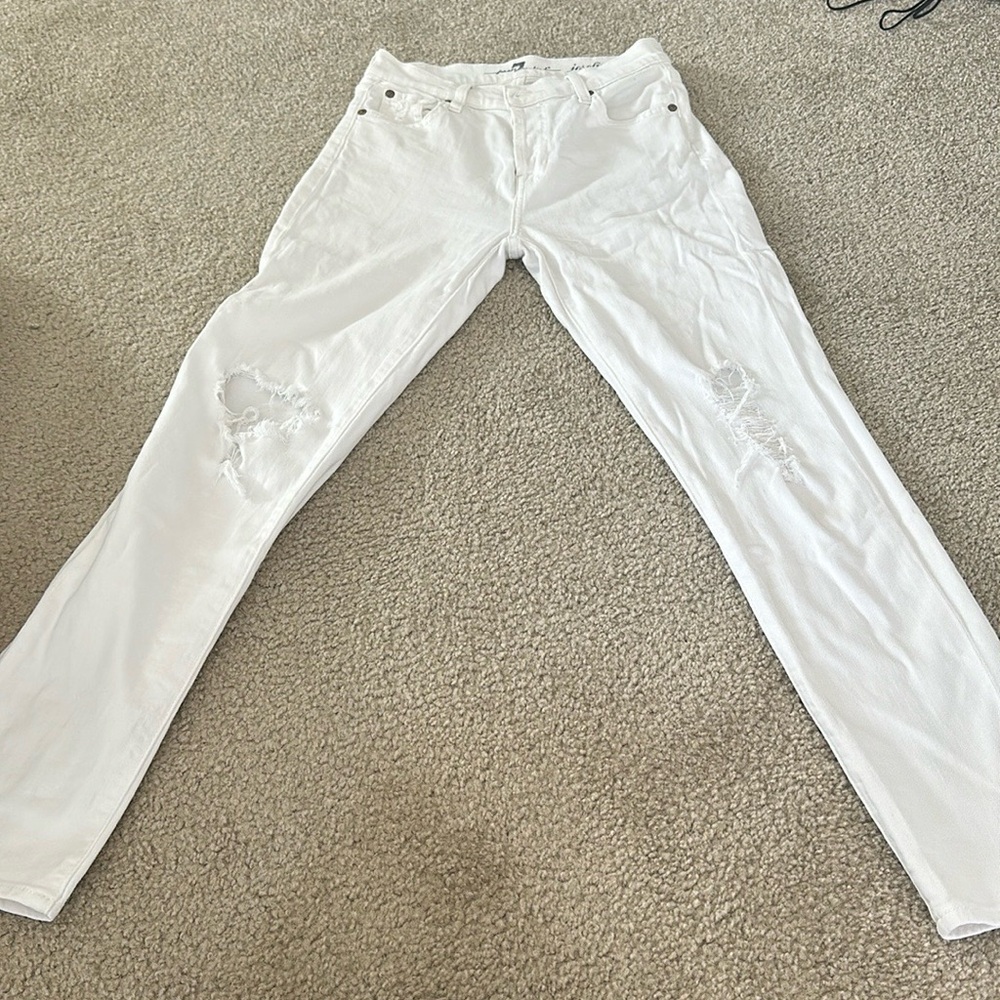 7 for mankind Josefina skinny boyfriend jeans, stretchy. Excellent condition